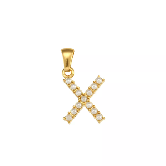 Letter Pendant - "X"