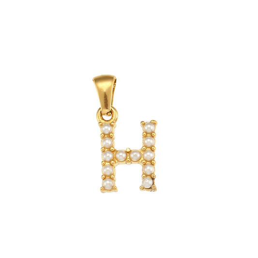 Letter Pendant - "H"